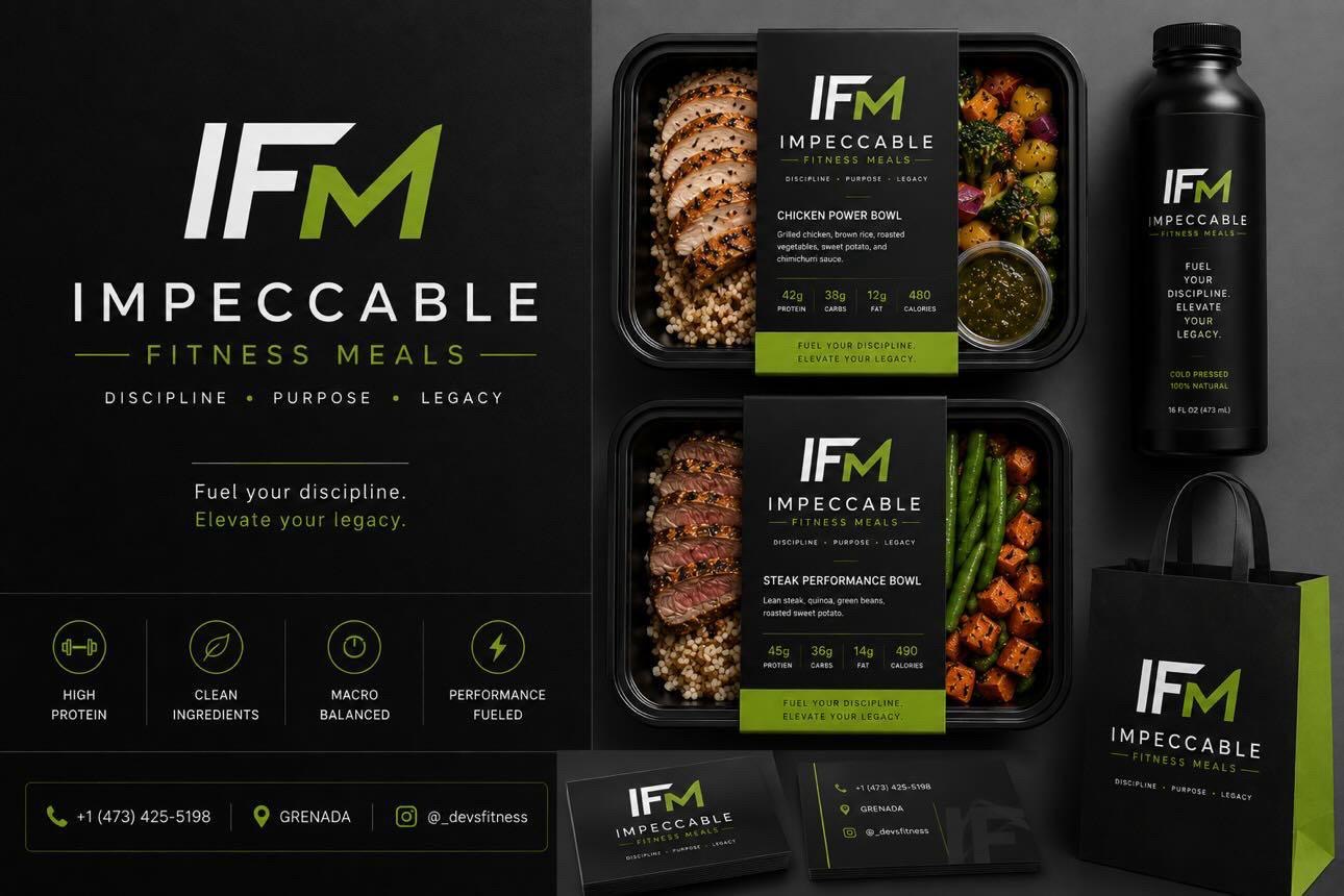Impeccable Fitness meals collection